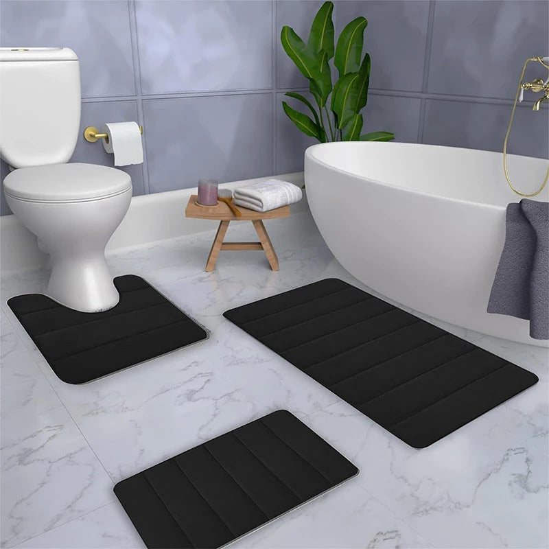 3 Pieces Super Absorbent Bathroom