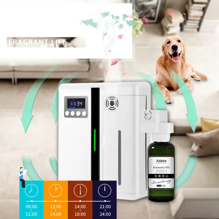 Smart Waterless Scent Diffuser Bluetooth Wall-Mounted