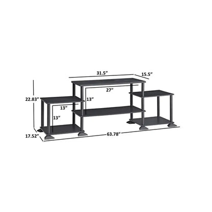3-Cube TV Entertainment Center Holds up to 40" TVs