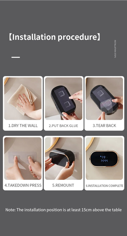 New Automatic Foam Soap Dispensers