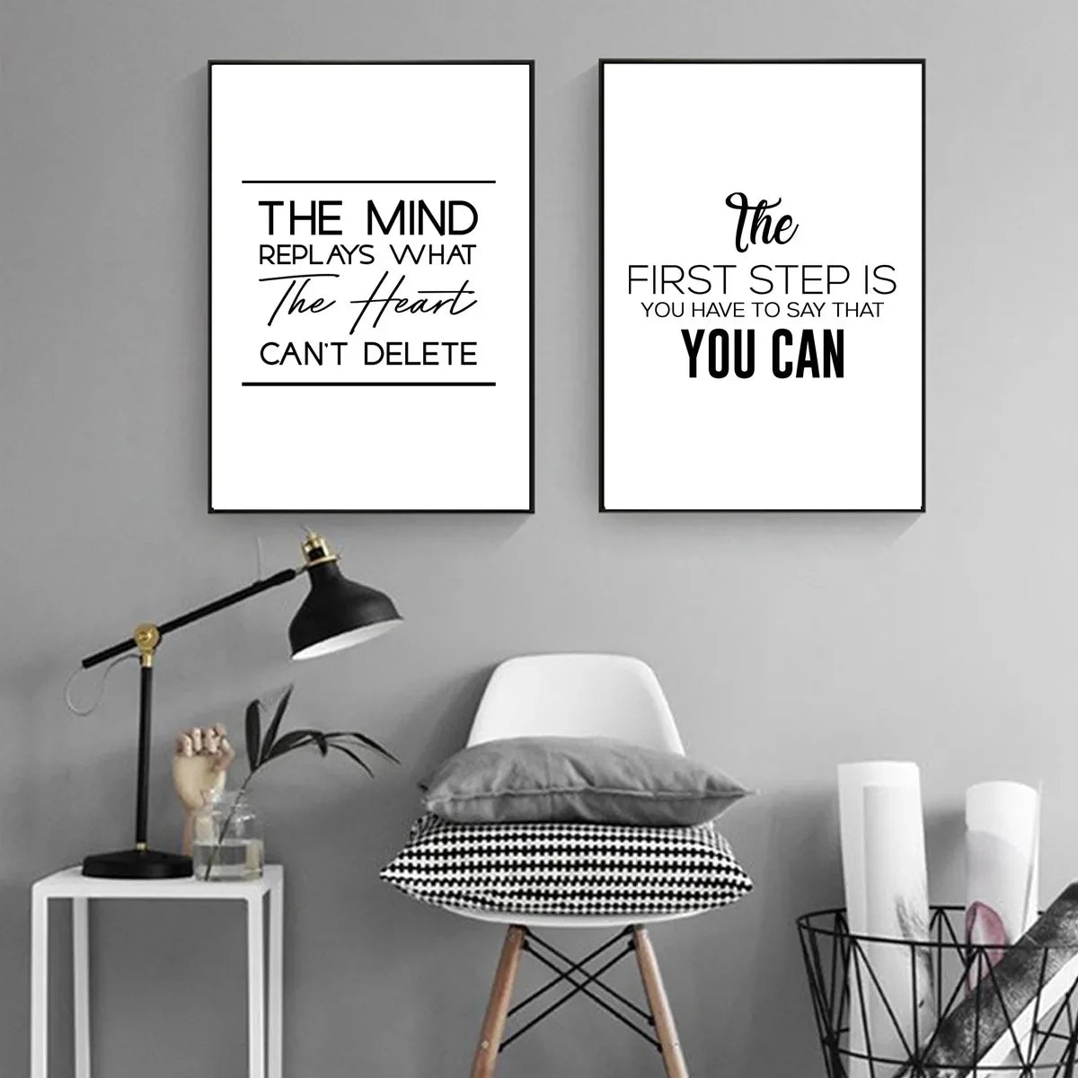 Canvas Painting Positive Energy Phrases Motivational Words