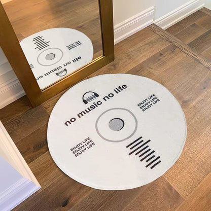Record Music CD Rugs