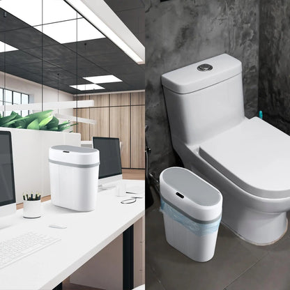 Motion Sensor Bathroom Trash Can