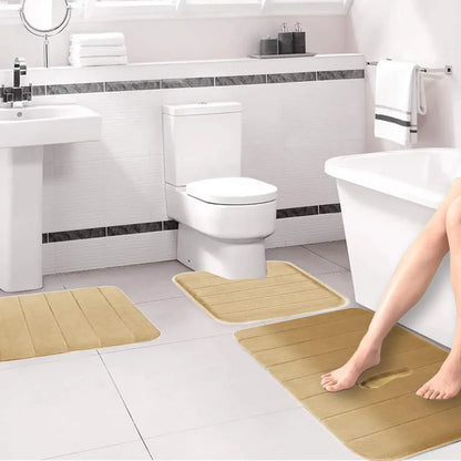 3 Pieces Super Absorbent Bathroom