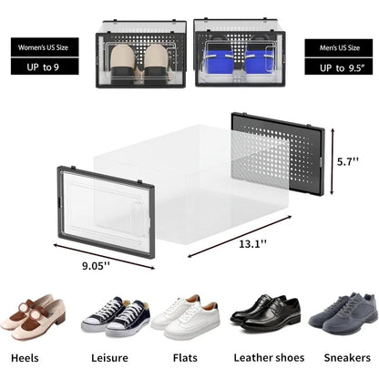 12 Pack Shoe Storage Bins