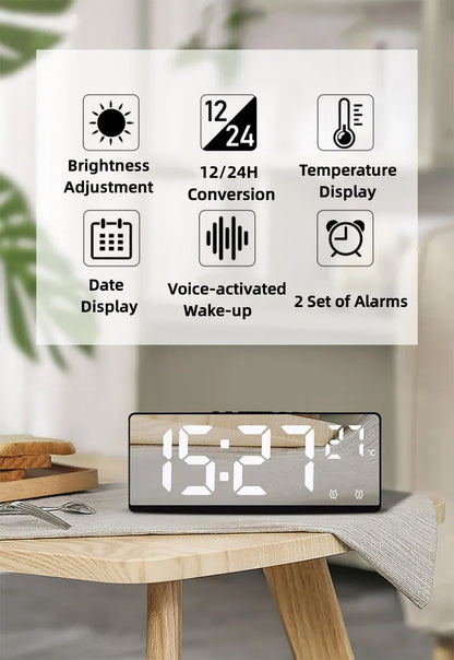 Voice Control Digital Alarm Clock
