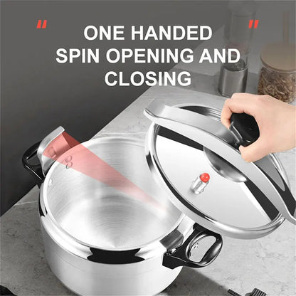 Professional Pressure Cooker Heavy-Duty Aluminum