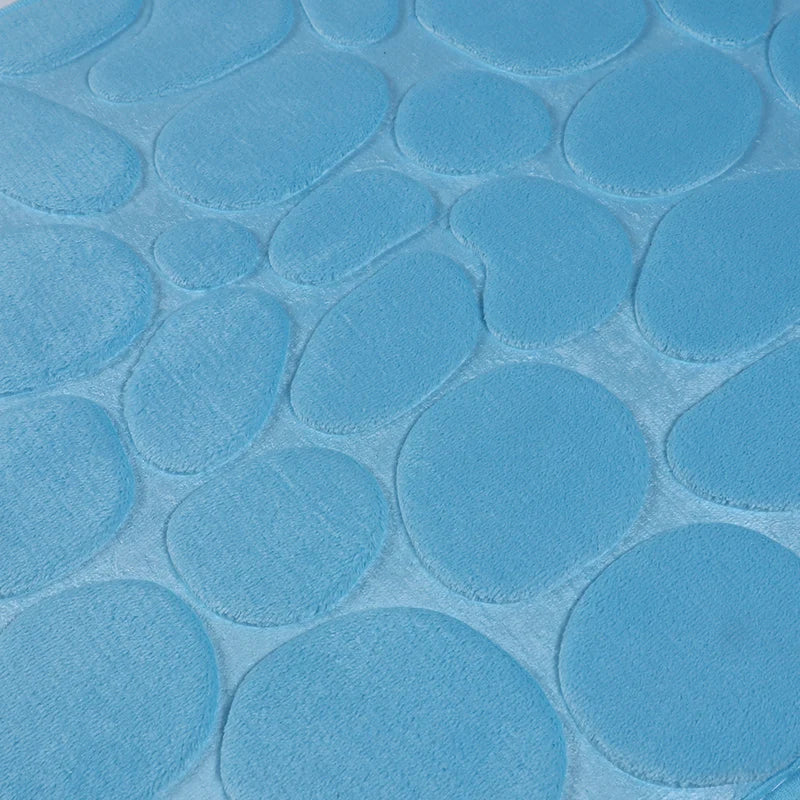 Cobblestone Bathroom Mat Super Absorbent