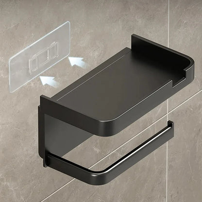 Plastic Toilet Paper Holder Storage Rack