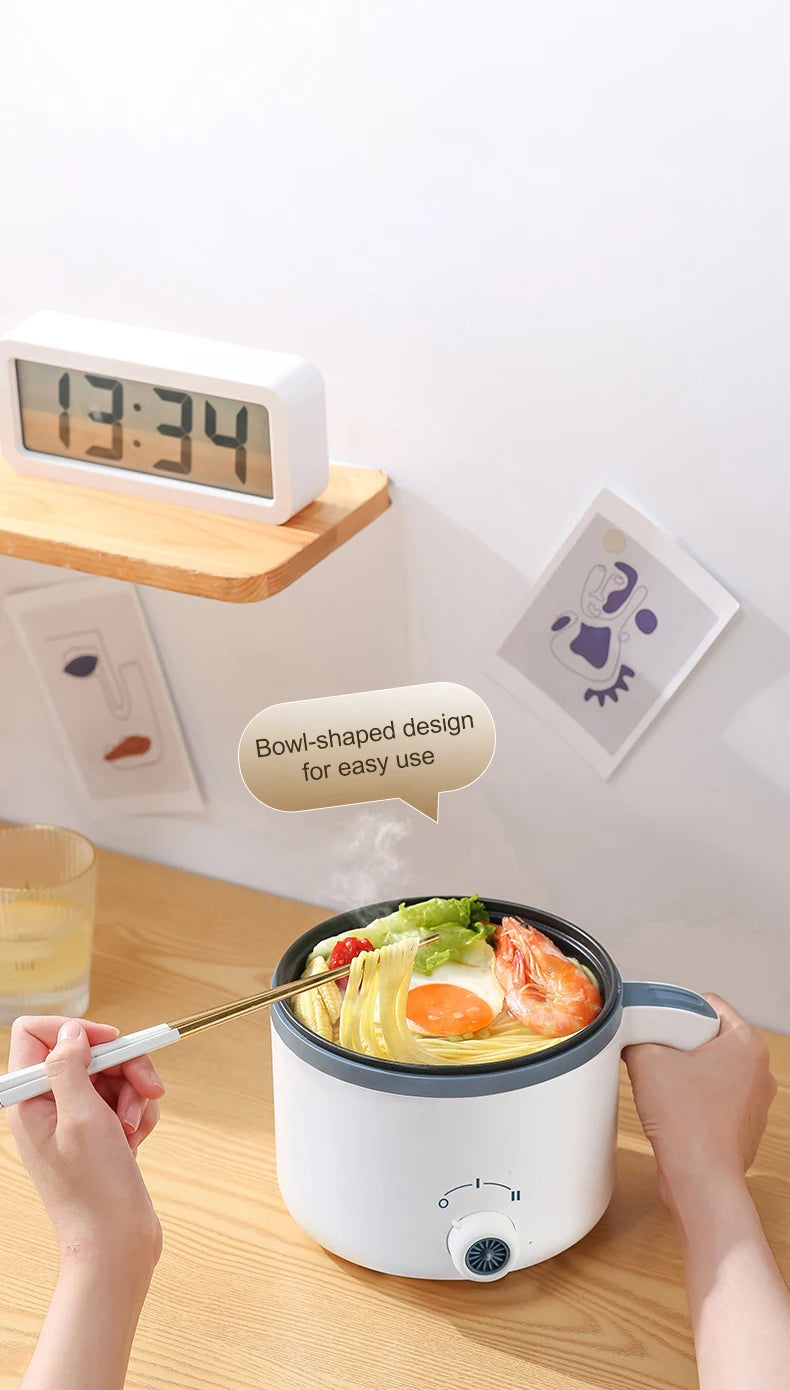 1.7L Electric Rice Cooker Single Double Layer 220V Multi Cooker Non-Stick