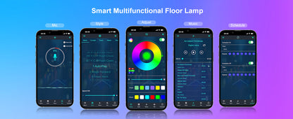 Smart RGB Dream Color Floor Lamp with Music Sync